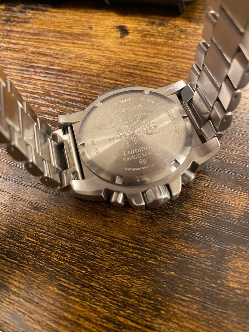 ルミノックス　3180 中古品　ギャランティー、箱有り