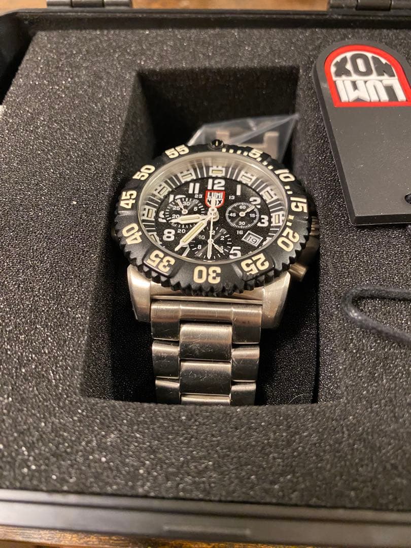 ルミノックス　3180 中古品　ギャランティー、箱有り