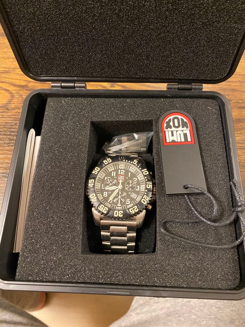 ルミノックス　3180 中古品　ギャランティー、箱有り