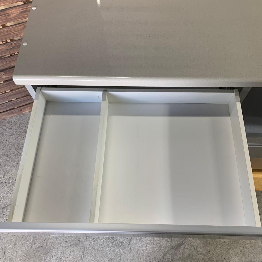 H682 キッチンボード キッチンカウンター 収納 幅1350mm