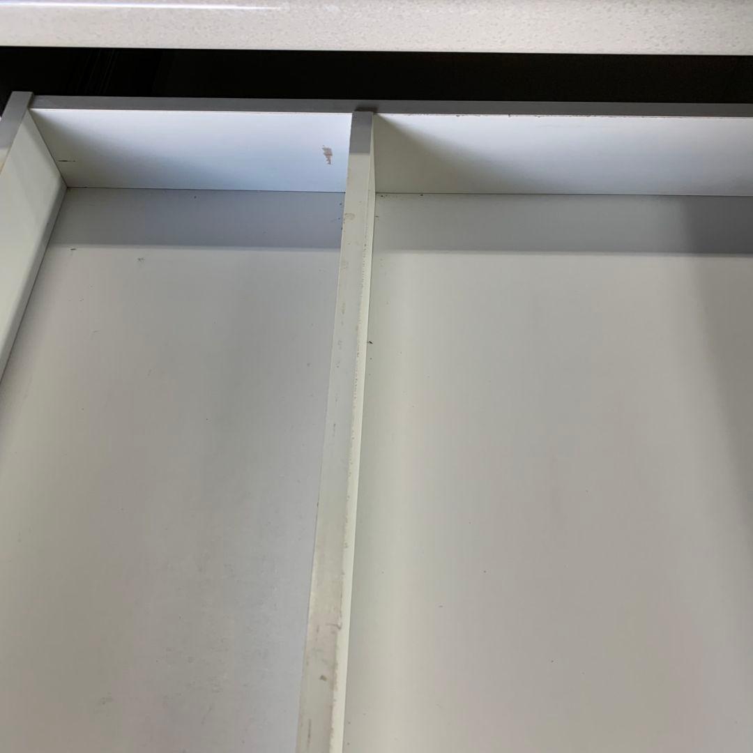 H682 キッチンボード キッチンカウンター 収納 幅1350mm