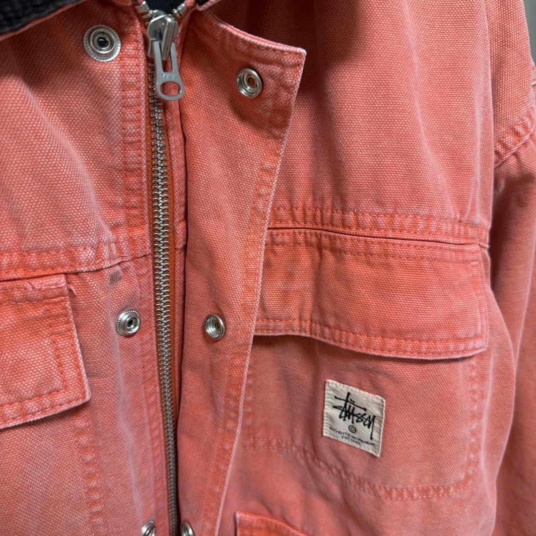 【HM 0416】stussy washed jacket