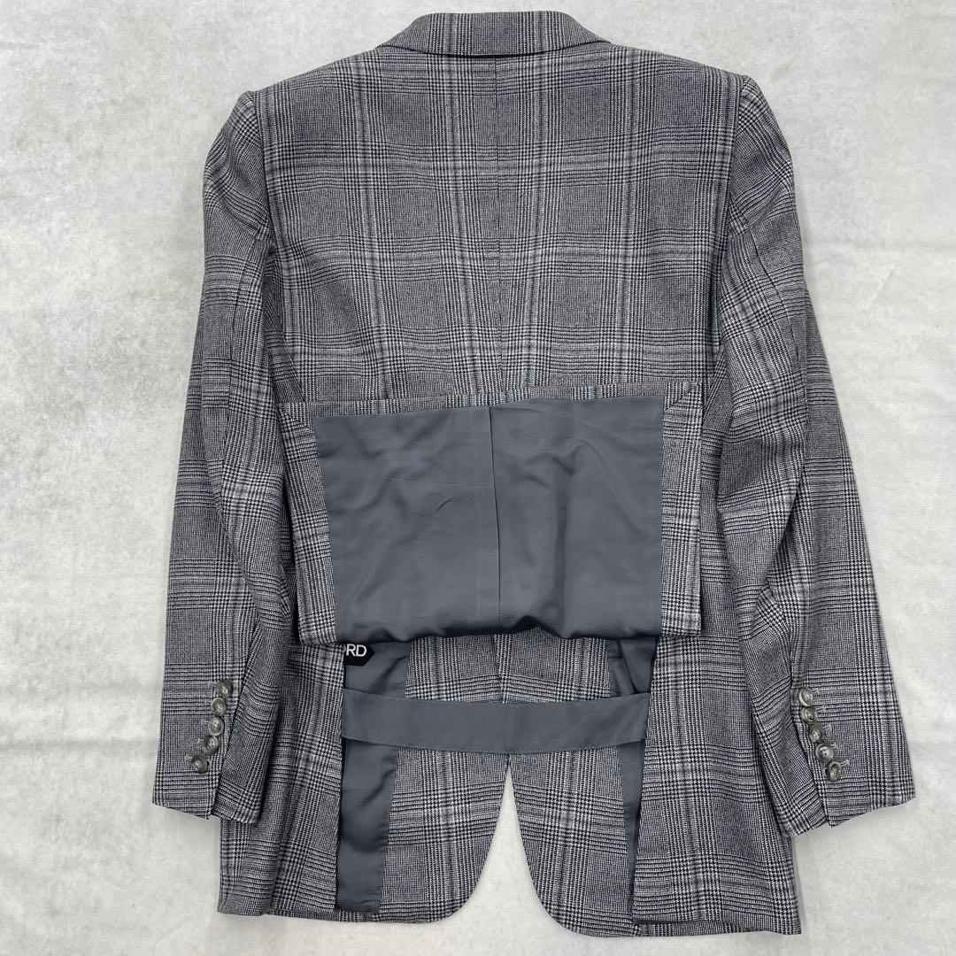 L*9様 TOM FORD FIT-Y 3ピース グレンチェック 純正ハンガー付