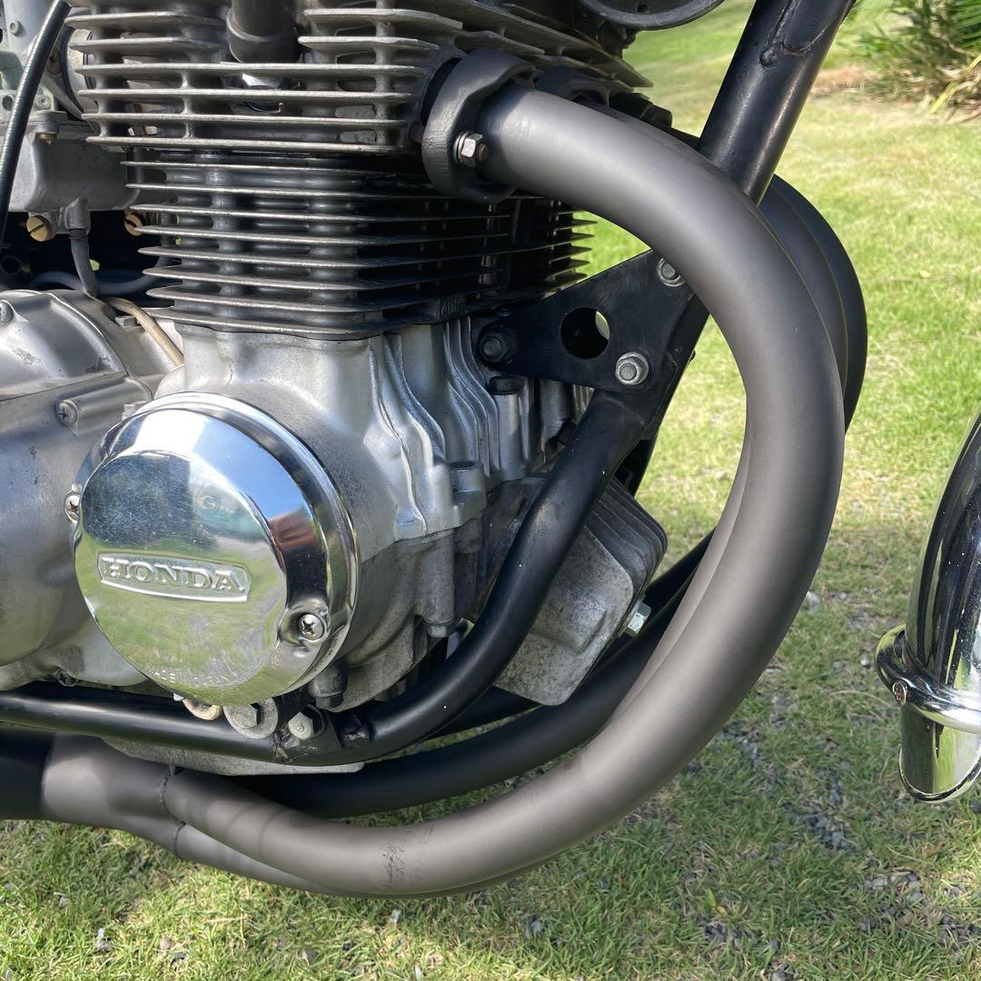 ヨンフォア用手曲げマフラー　CB400F