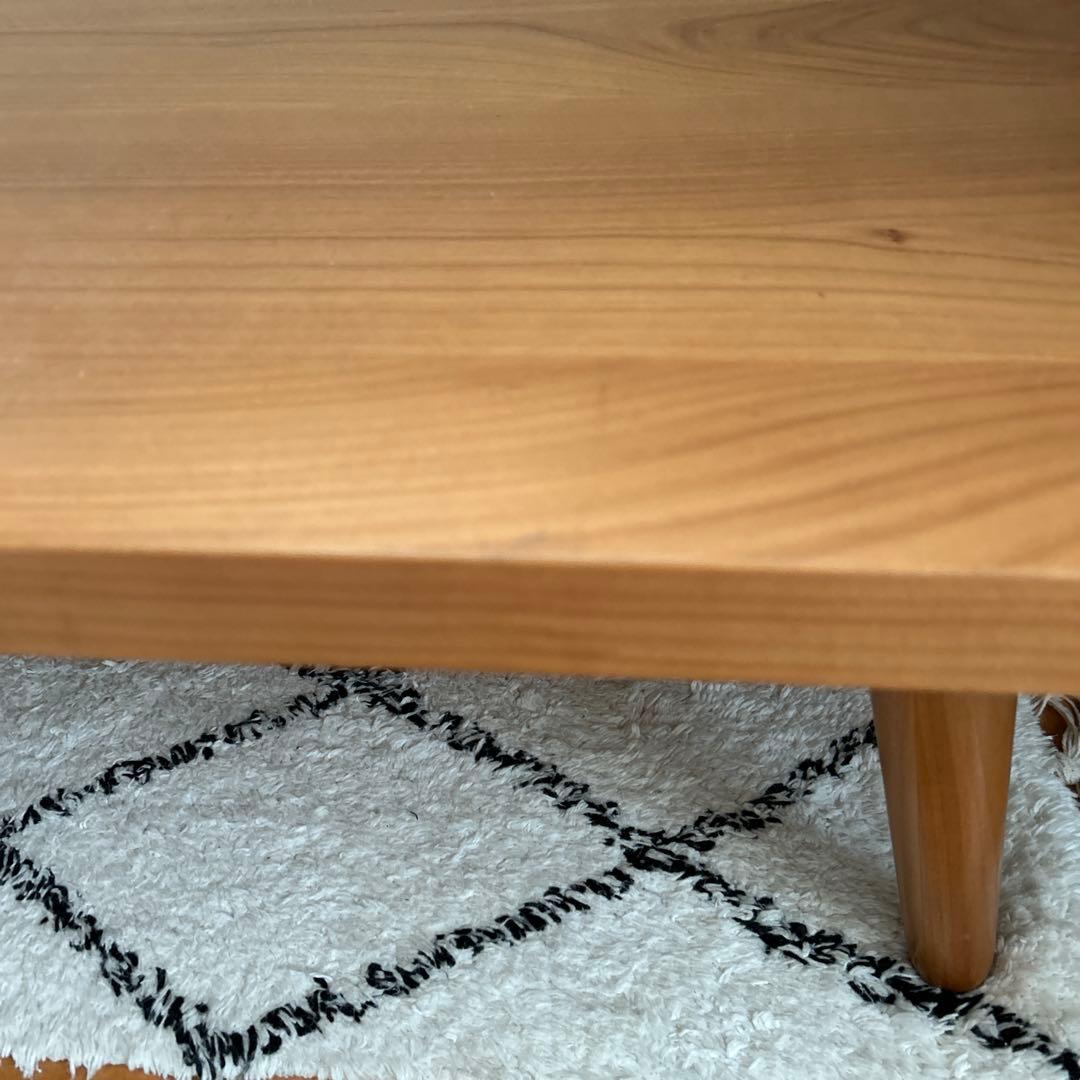 ✴︎お値下げ✴︎unico ウニコ ガラステーブル　ローテーブル