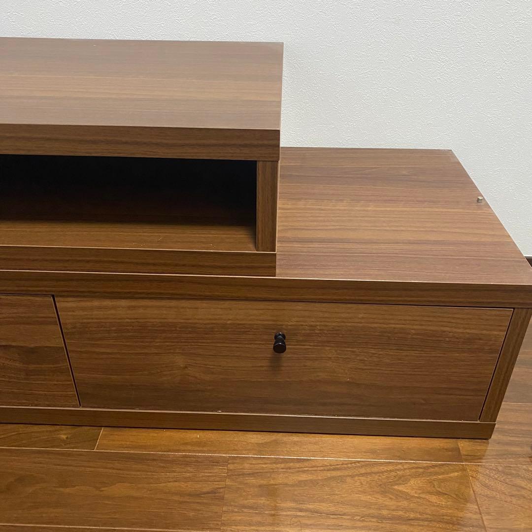 B-company テレビボード　伸縮タイプ　ビーカンパニー　ブラウン　送料込み