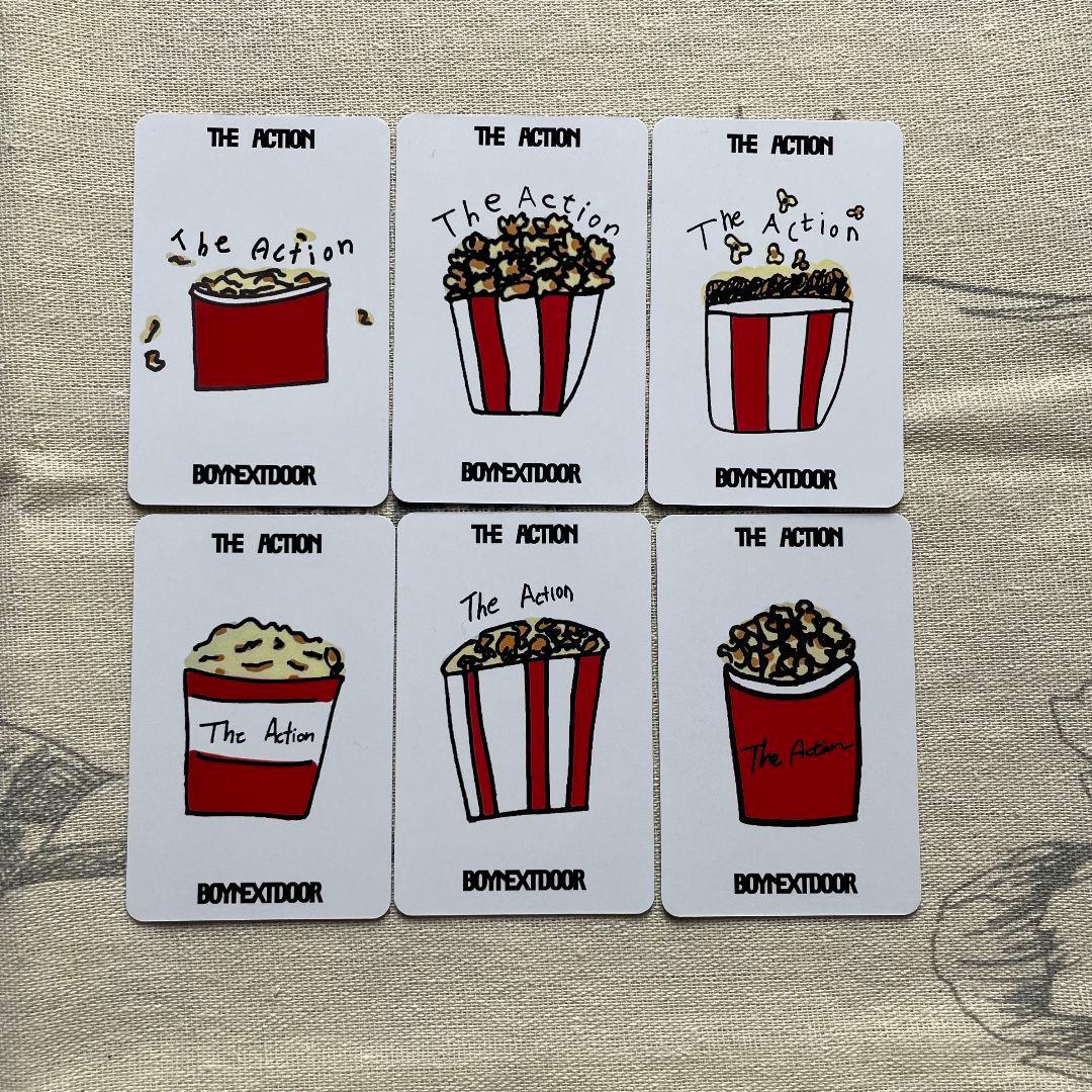 BOYNEXTDOOR The Action サノク 人気歌謡 トレカ 6枚