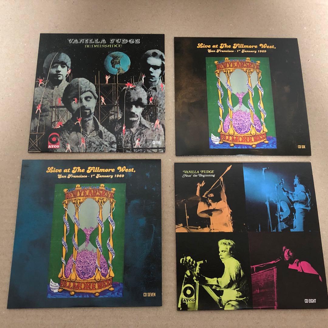 9CD ヴァニラ・ファッジ VANILLA FUDGE 紙ジャケット ボックス