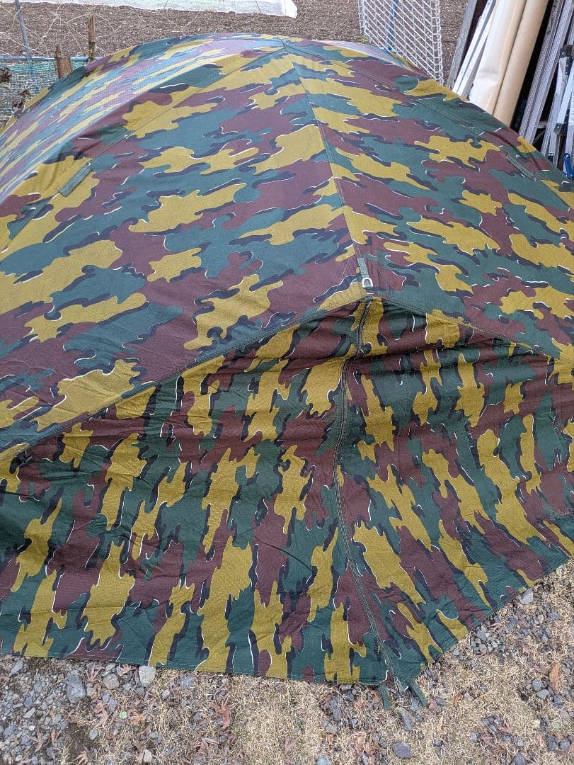 希少　ベルギー軍幕　美品