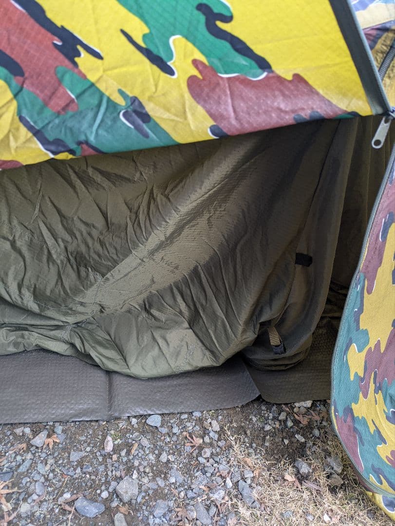 希少　ベルギー軍幕　美品