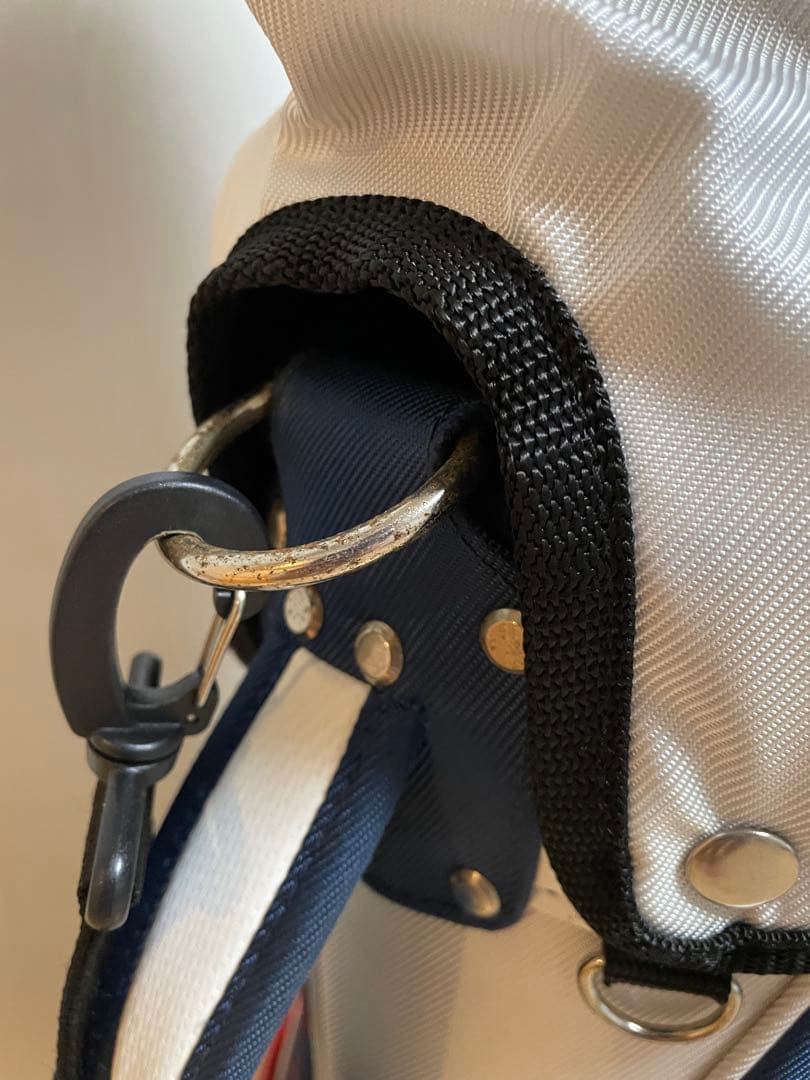 TaylorMade キャディバッグ ホワイト/ネイビー/レッド