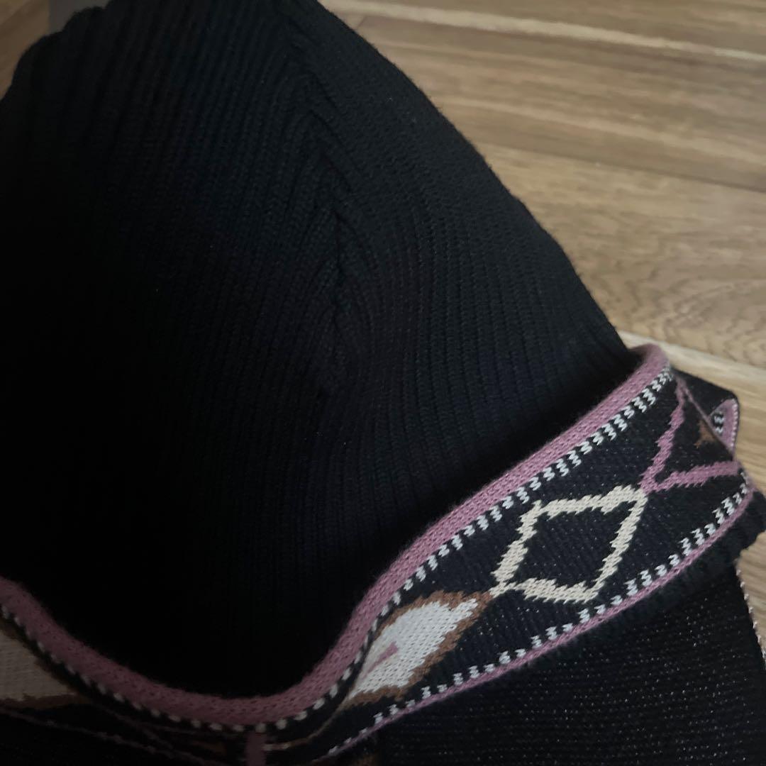 KAPITAL |キャピタル 7G綿ニットモルジブゲイルニットキャップマフラー