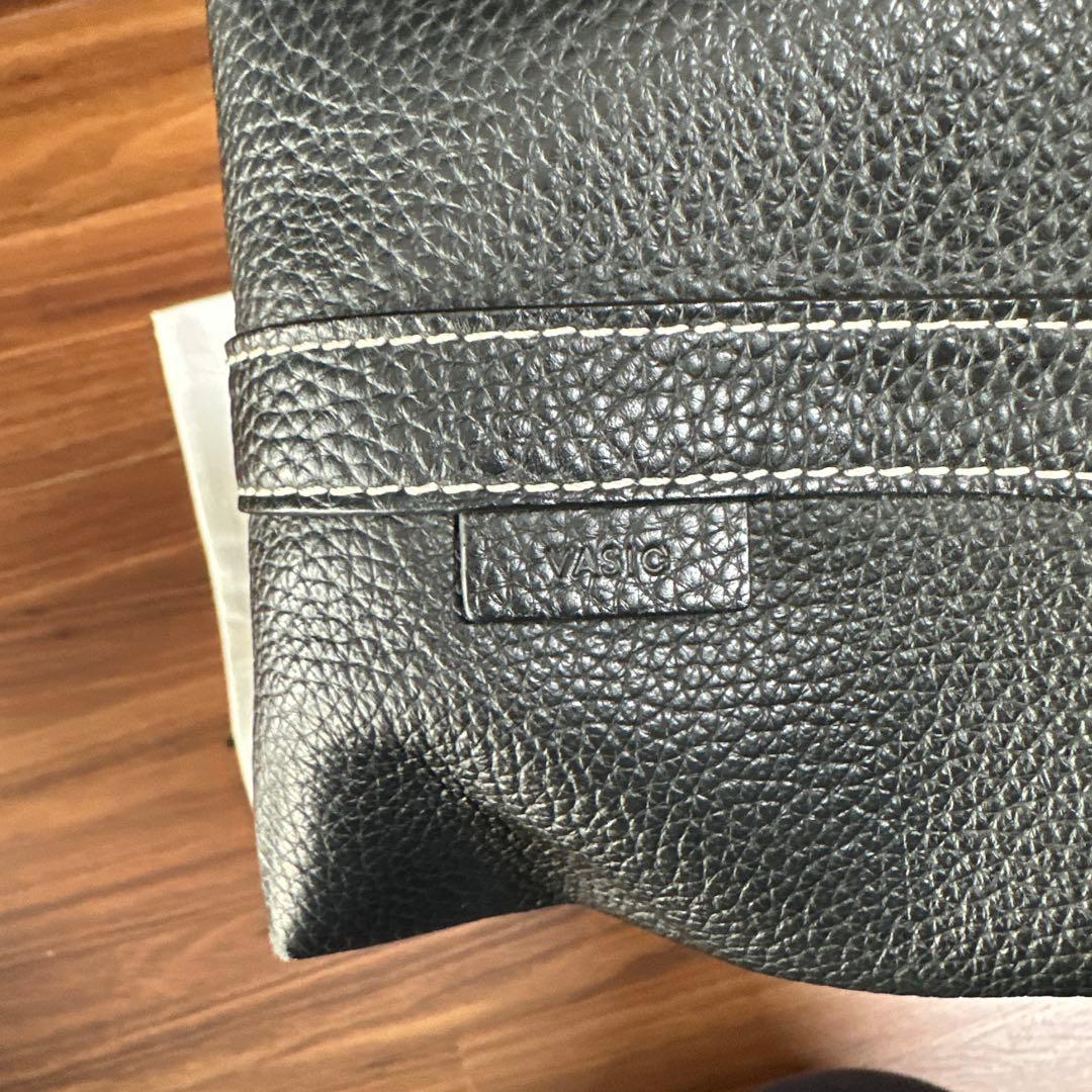 vasic bond mini 黒　ショルダーバッグ 巾着