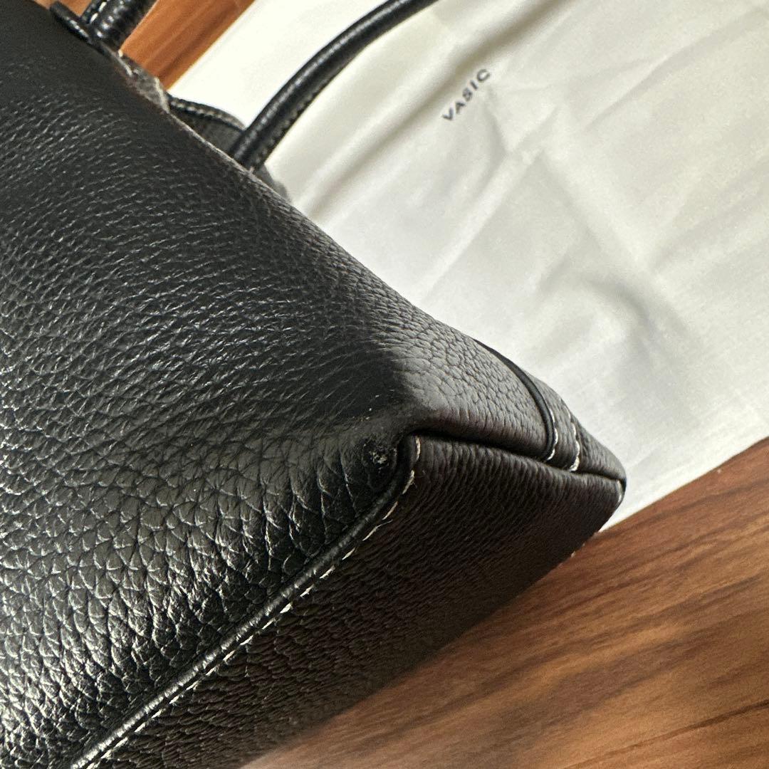 vasic bond mini 黒　ショルダーバッグ 巾着
