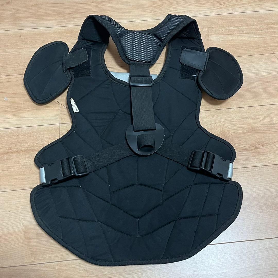 【良品】ZETT 一般軟式キャッチャー防具セット