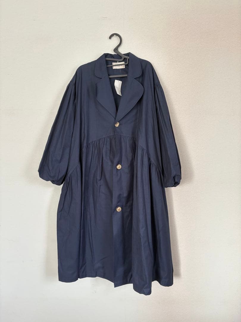 POPPY バルーンスプリングコート　ネイビー　あさぎーにょ