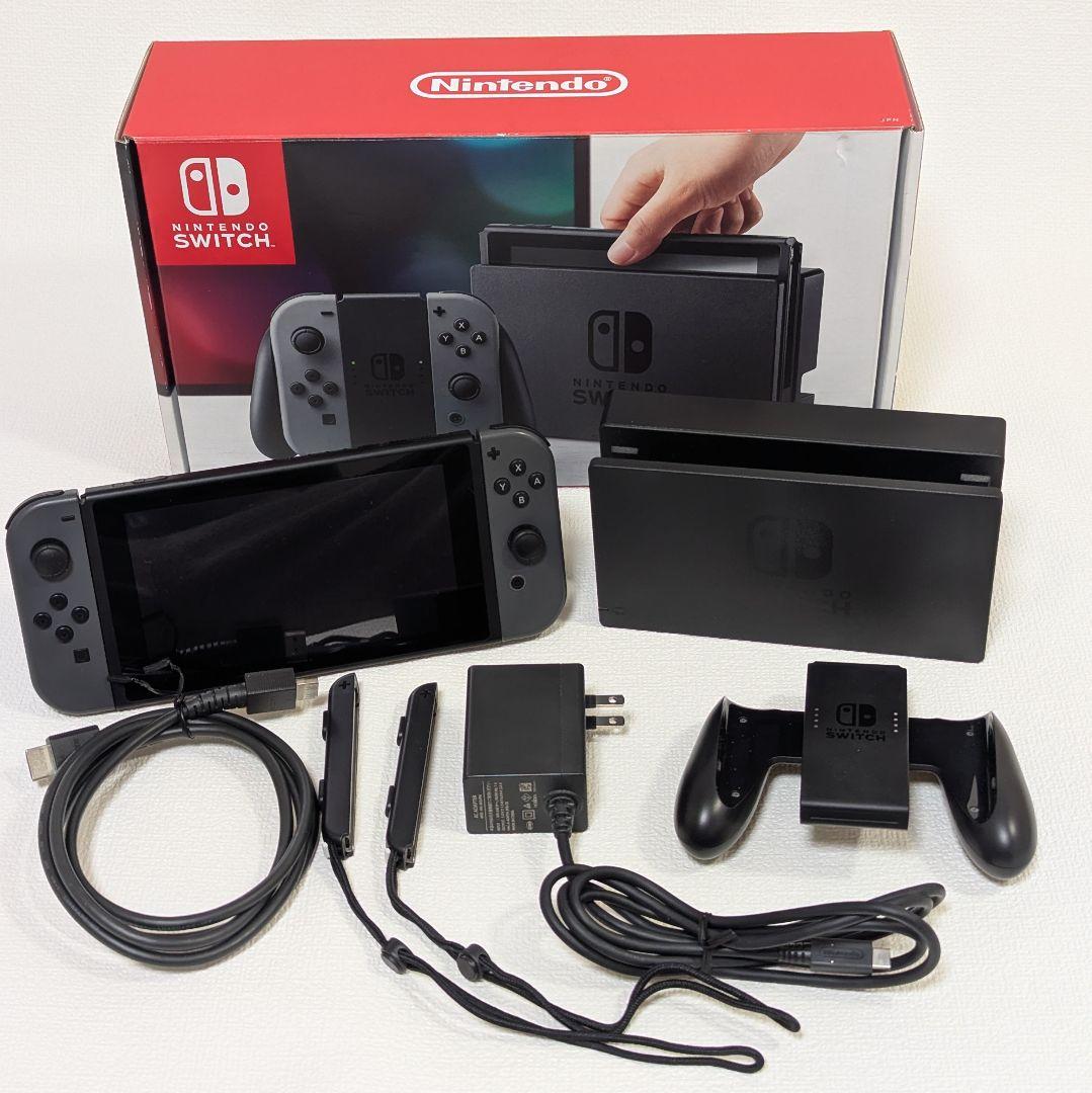 Nintendo Switch 本体 ジョイコン ドック 箱付き セット