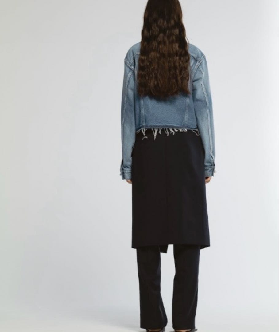 新品 25AW CINOH デニム パールボタン ジャケット チノ