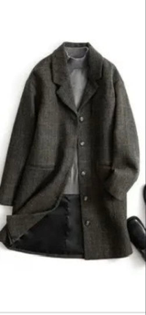 ウールコート　イタリア製ウール100%