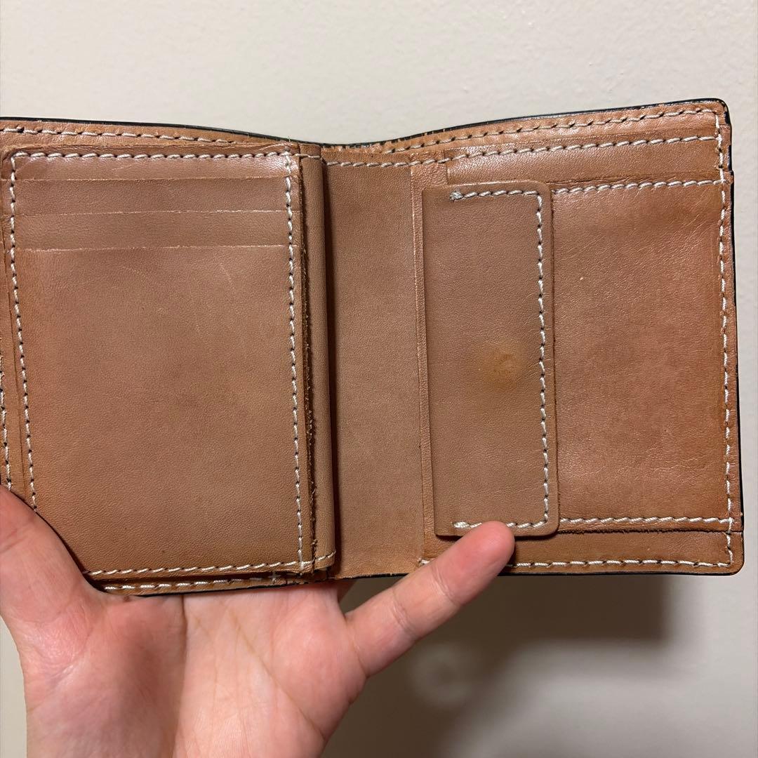 Red Wing黒のレザー二つ折り財布