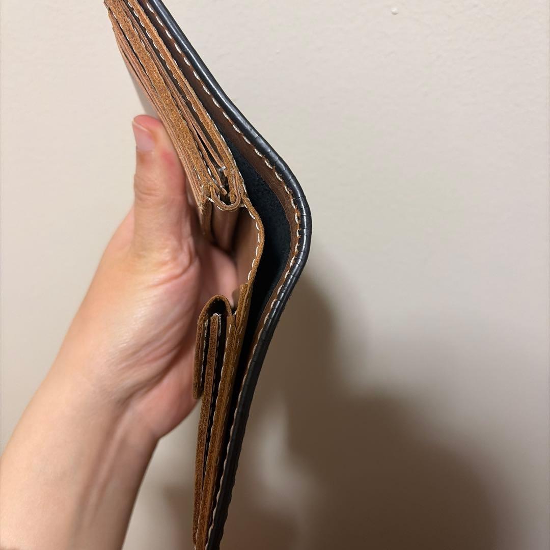Red Wing黒のレザー二つ折り財布