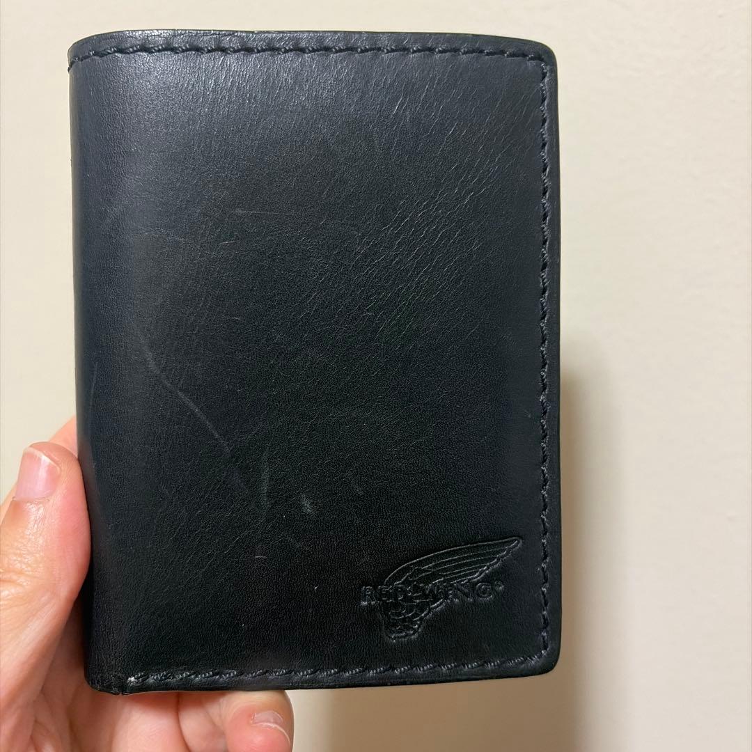 Red Wing黒のレザー二つ折り財布
