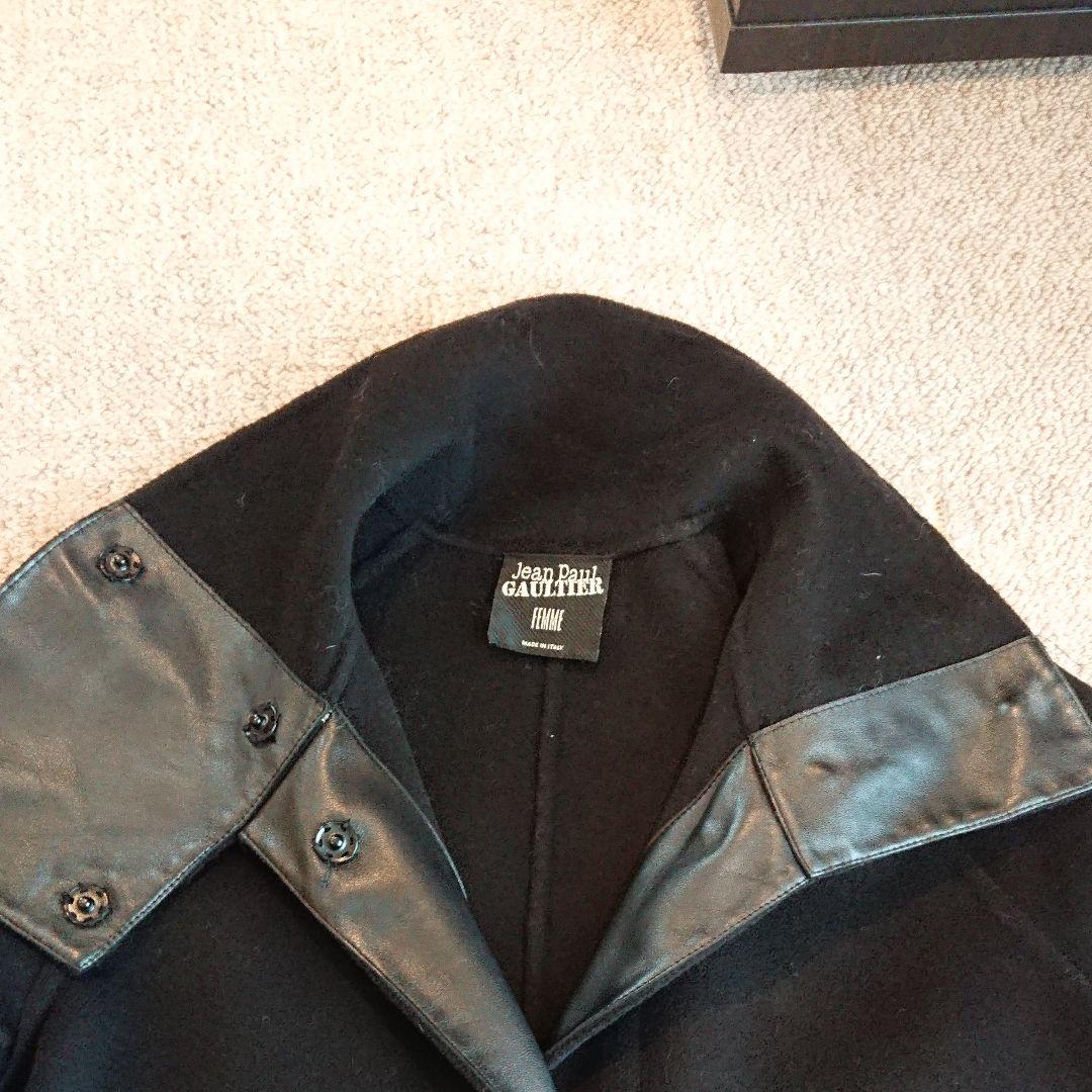 ジャンポール・ゴルチエ コート　スヌード付き