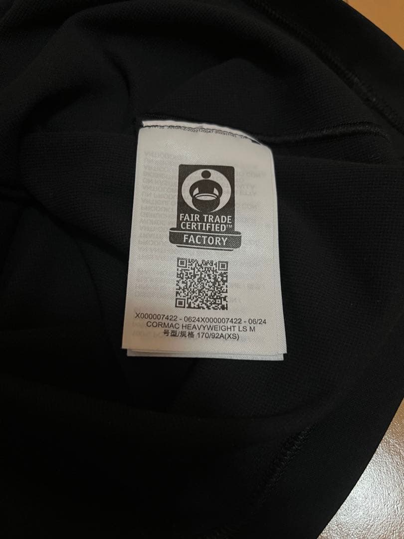 アークテリクス コーマック ヘビーウェイト メンズ XS ARC'TERYX