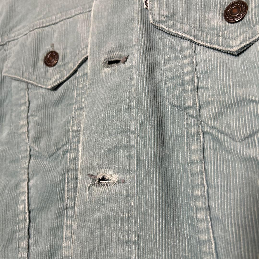 70'sリーバイス 70505E コーデュロイジャケット エメラルドグリーン44