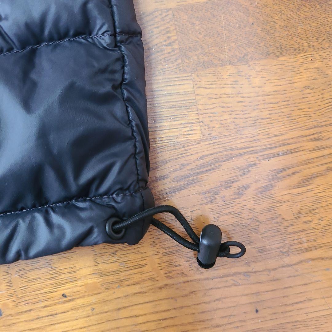 DANTON ブラック ダウンベスト M