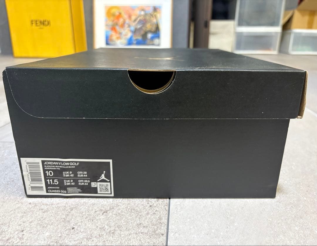 Air Jordan 5 Low Golf ブラック/グレー