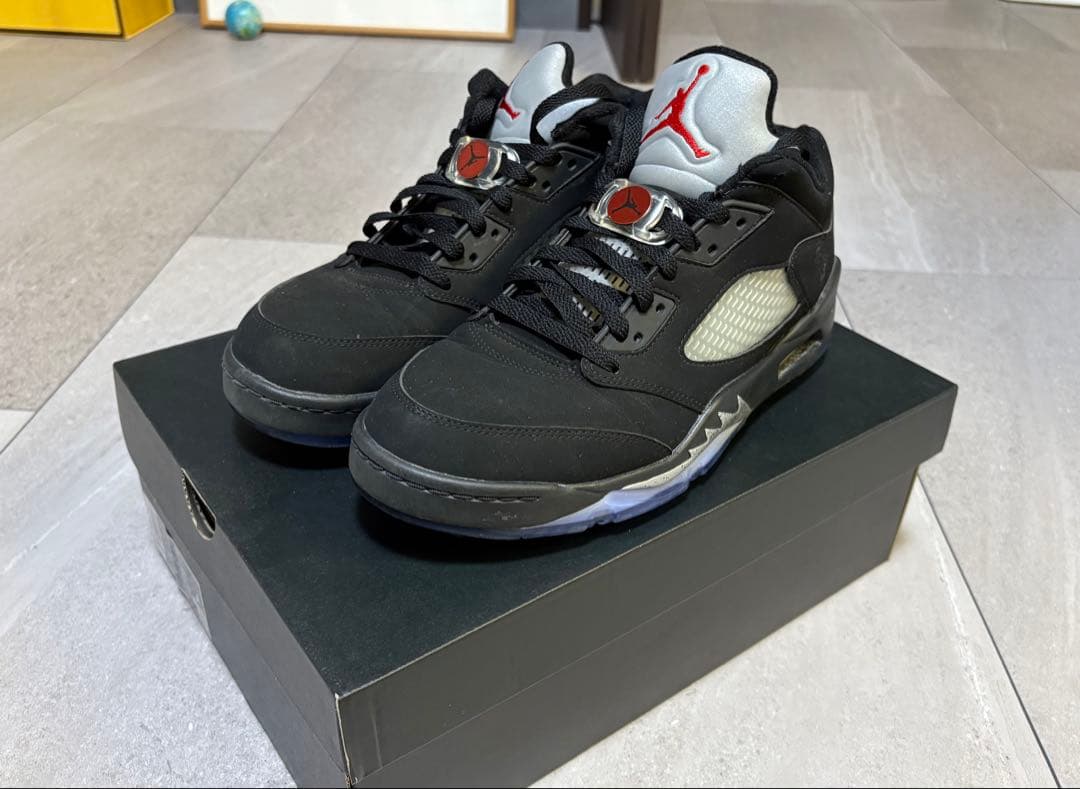 Air Jordan 5 Low Golf ブラック/グレー