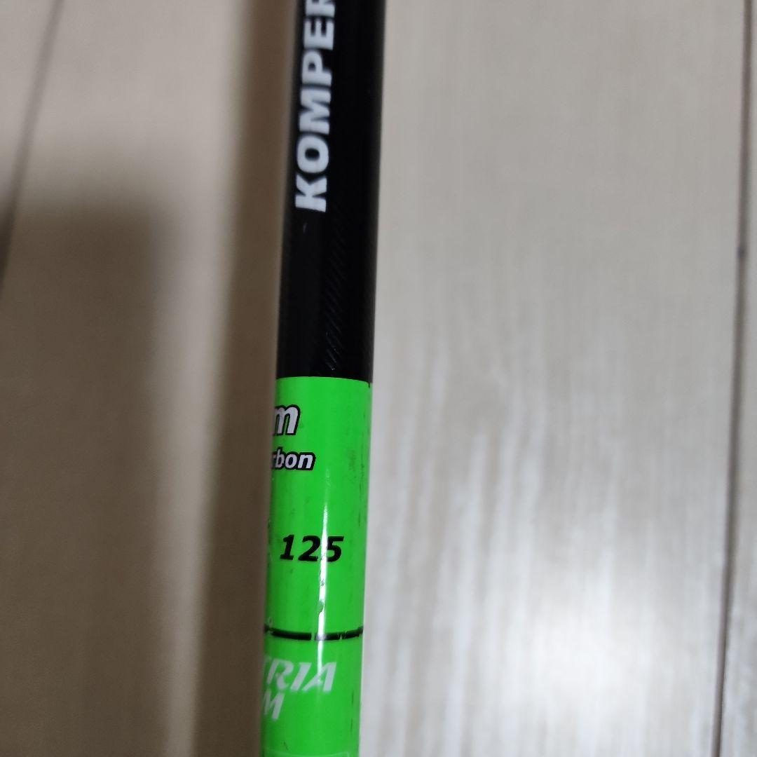 Komperdell Carbon スキー ストック グリーン