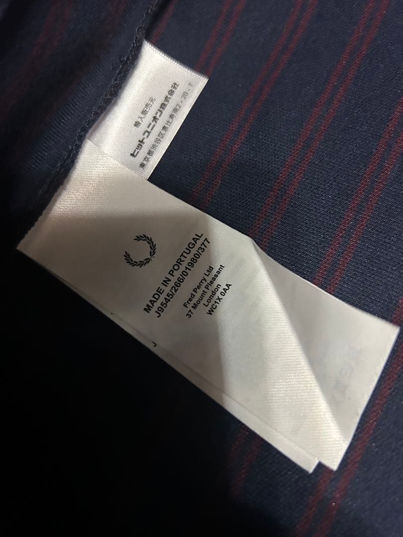 FRED PERRY / フレッドペリー　ストライプ トラックジャケット