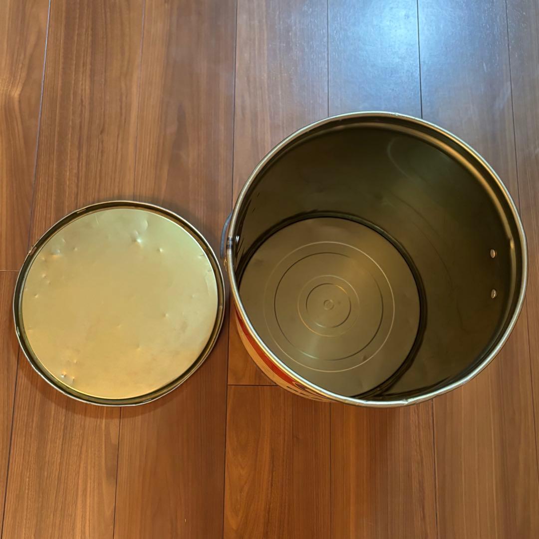 ⭐︎専用⭐︎【ESSO】ヴィンテージオイル缶　蓋付