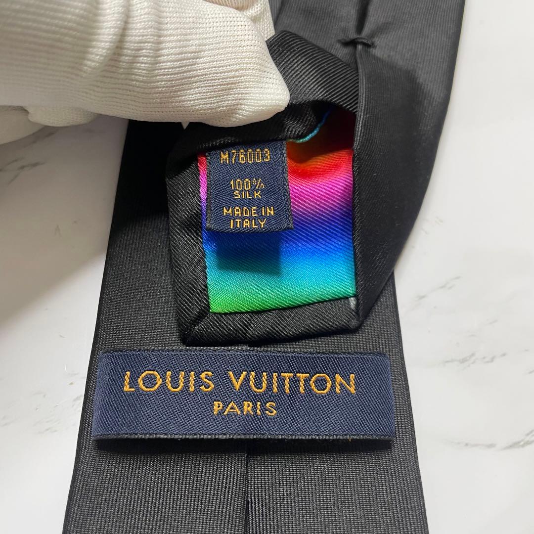 ✨極美品✨LOUIS VUITTON ネクタイ 現行M76003 クラヴァット