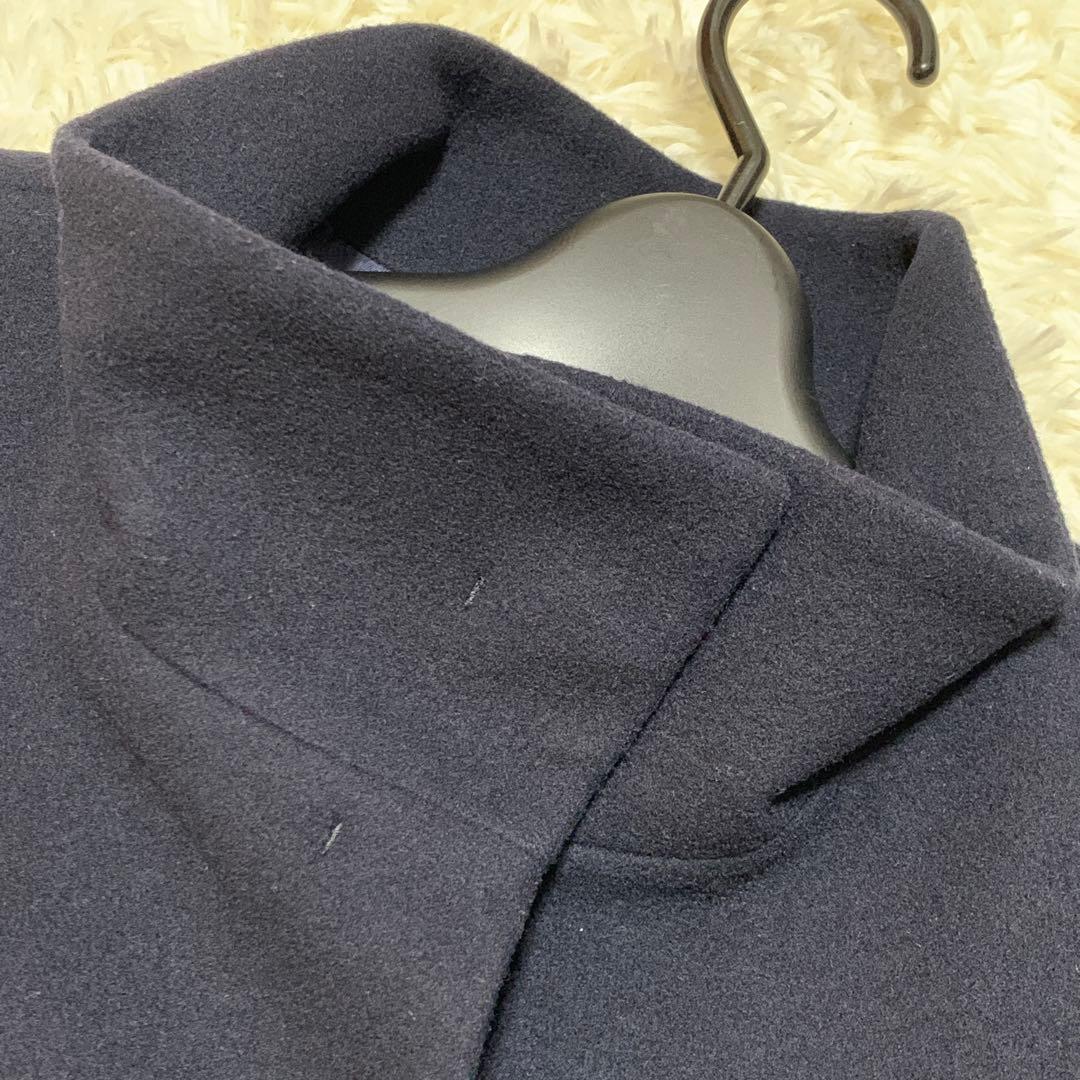 美品✨人気 アナイ ANAYI ウールビーバーショートコート ネイビー