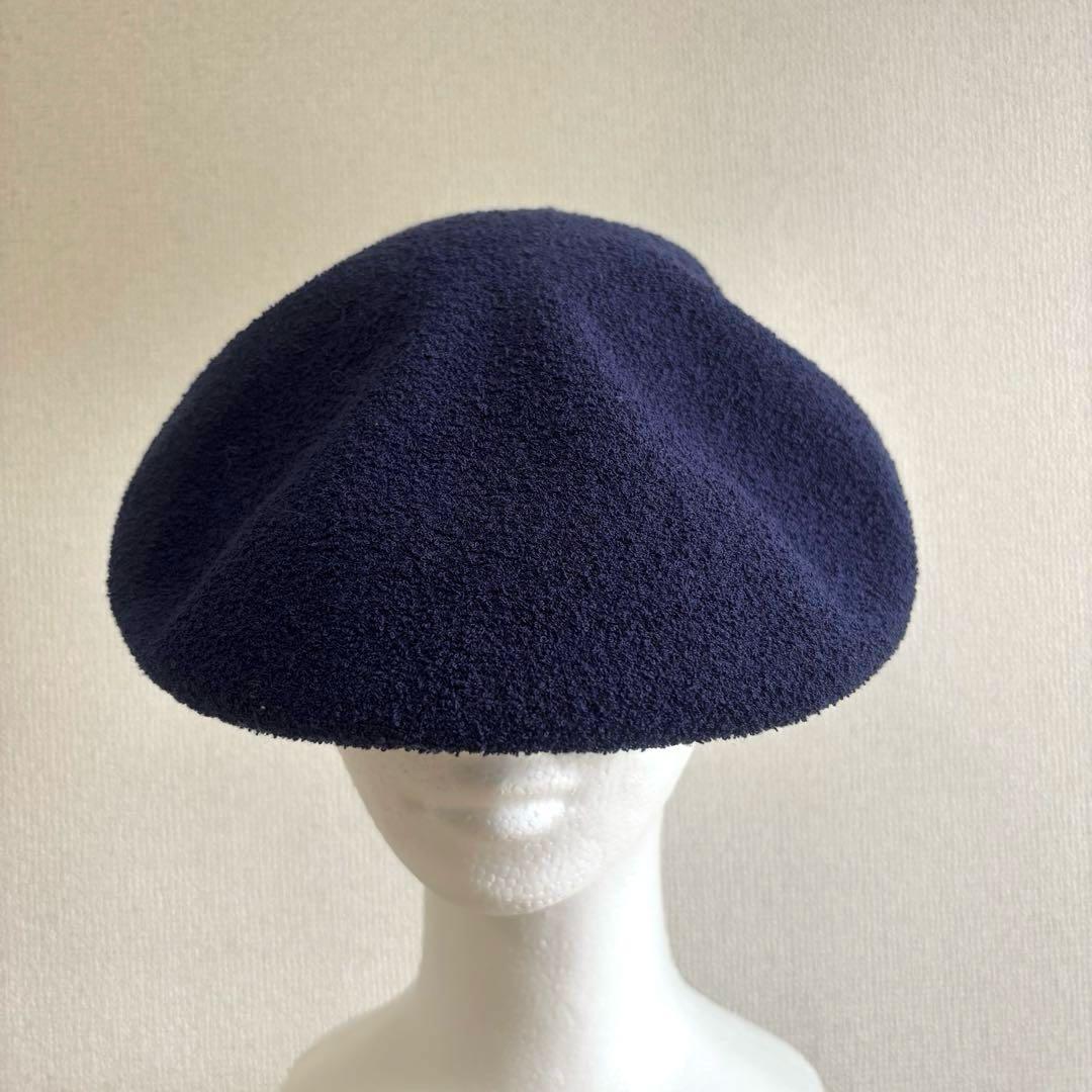 STUSSY × KANGOL ベレー帽 ネイビー　ステューシー　カンガルー