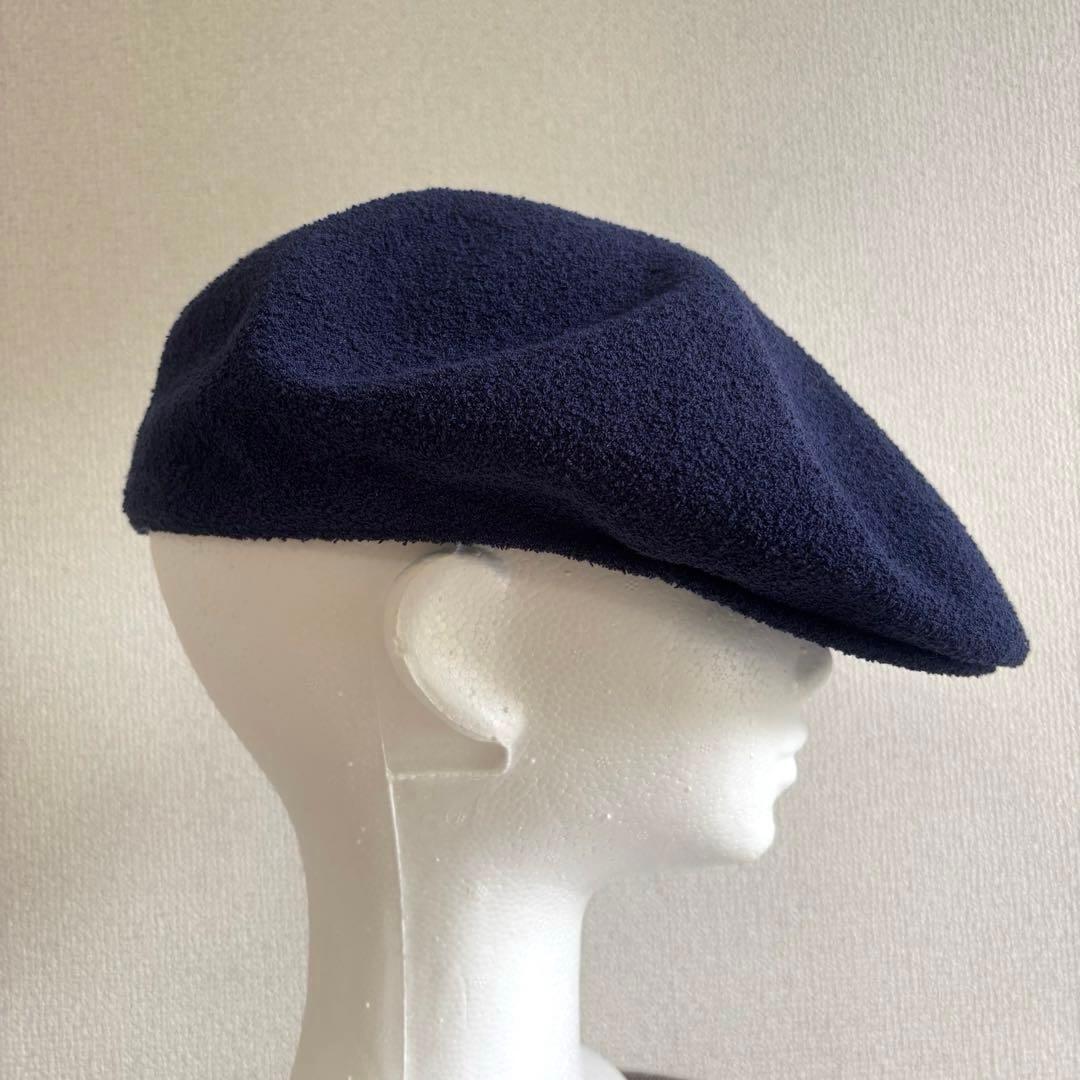 STUSSY × KANGOL ベレー帽 ネイビー　ステューシー　カンガルー