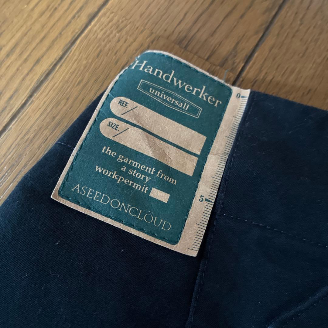 美品★ASEEDONCLOUD★Handwerker ワイドトラウザーズ