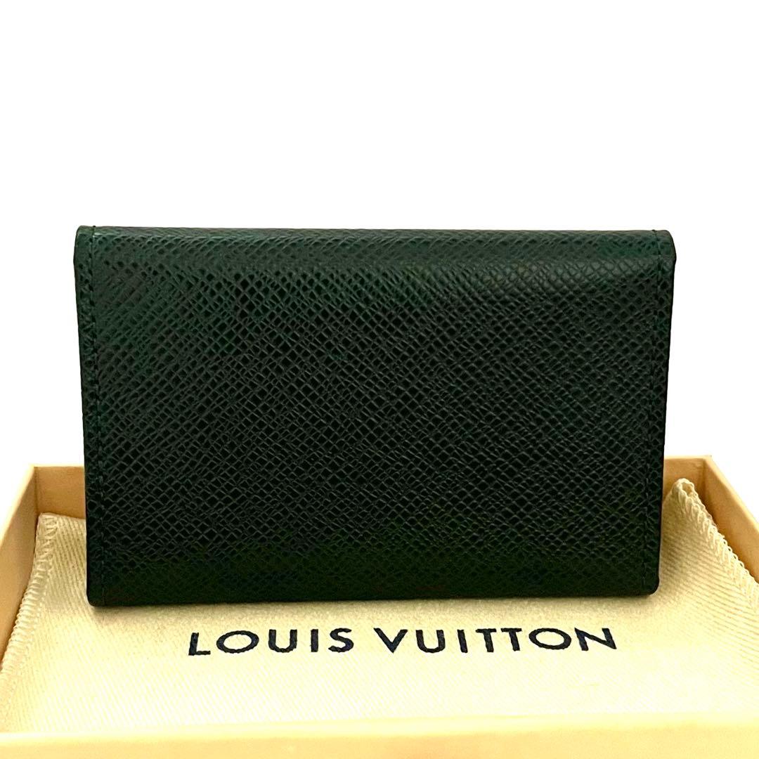 ルイ ヴィトン キーケース ミュルティクレ6 タイガ　グリーン