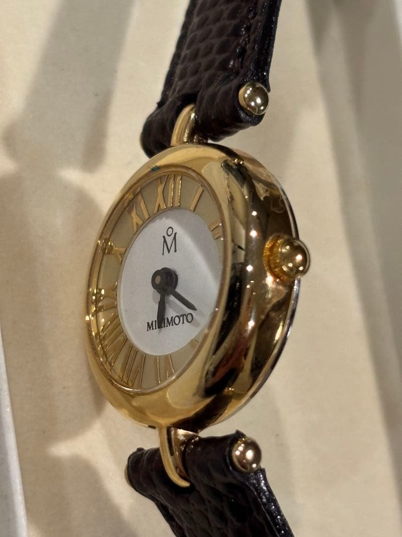 MIKIMOTO ミキモト　クォーツ　腕時計 レディース　稼働品　未使用品