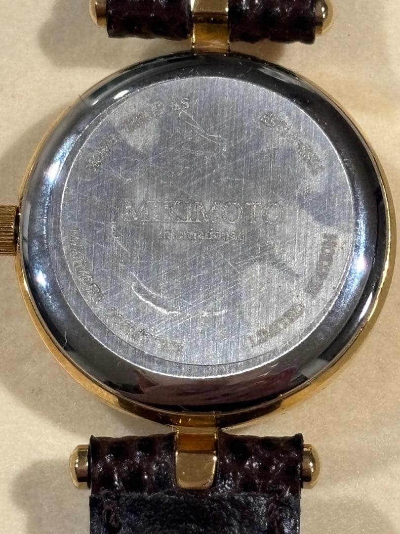 MIKIMOTO ミキモト　クォーツ　腕時計 レディース　稼働品　未使用品