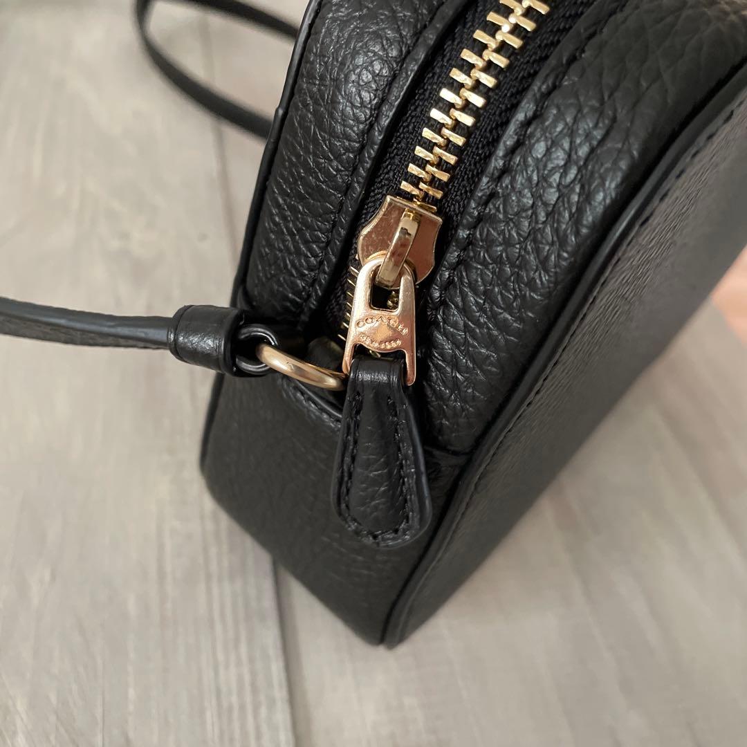 COACH コーチ　ショルダーバッグ　黒