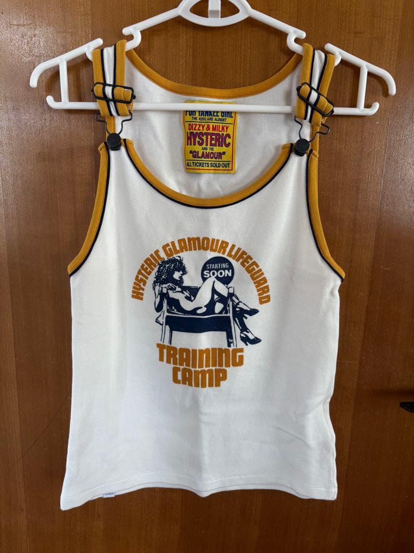 HYSTERIC GLAMOUR トレーニングキャンプ タンクトップ