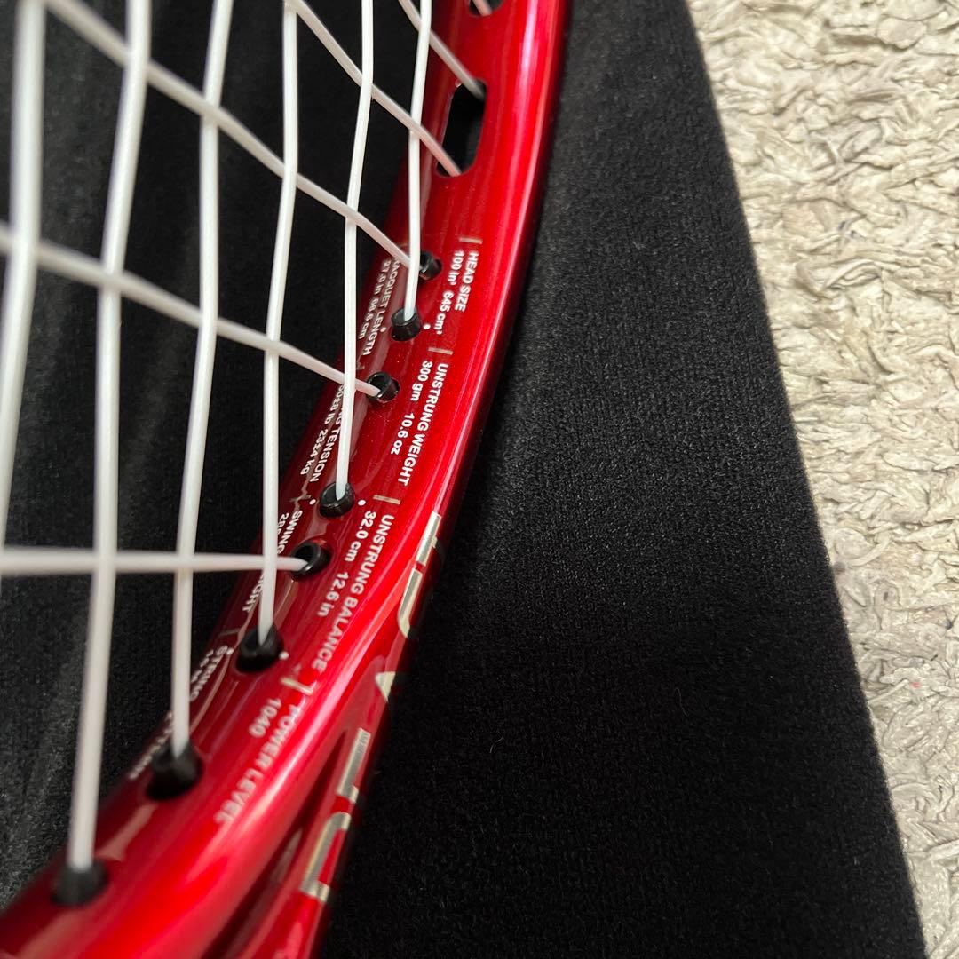 新品 未使用 prince BEAST テニスラケット　袋付き　ガット張り済