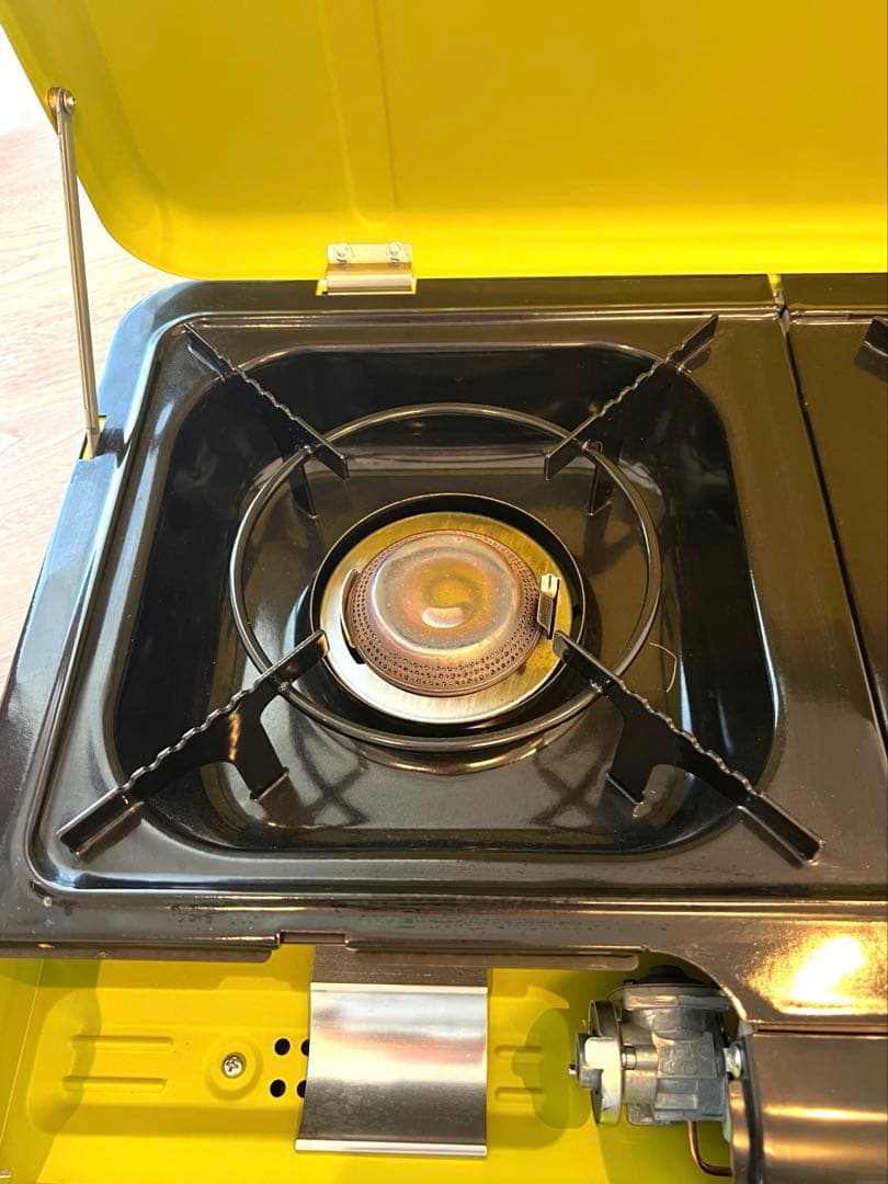 【超美品】 Iwatan CB-TBG-2 ツーバーナーコンロ