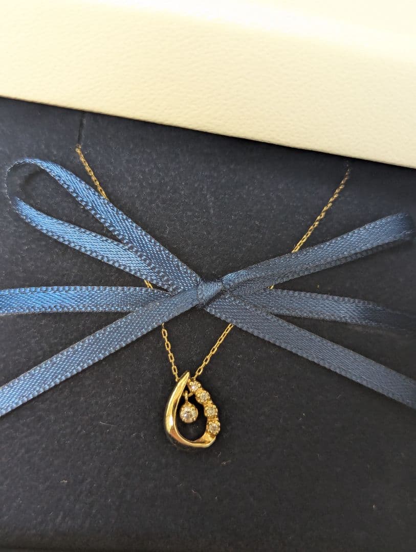 Vendome Aoyama K10 ダイヤモンド ネックレス