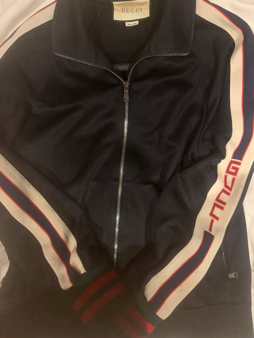 GUCCI テクニカル オーバーサイズ ジャージ トラック ジャケット ボンバー