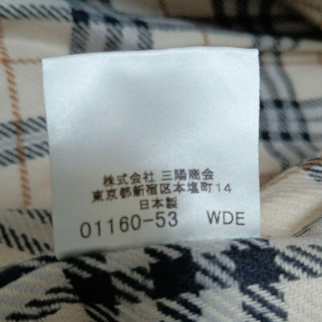バーバリーブルーレーベル トレンチコート ノバチェック ライナー 38 三陽商会